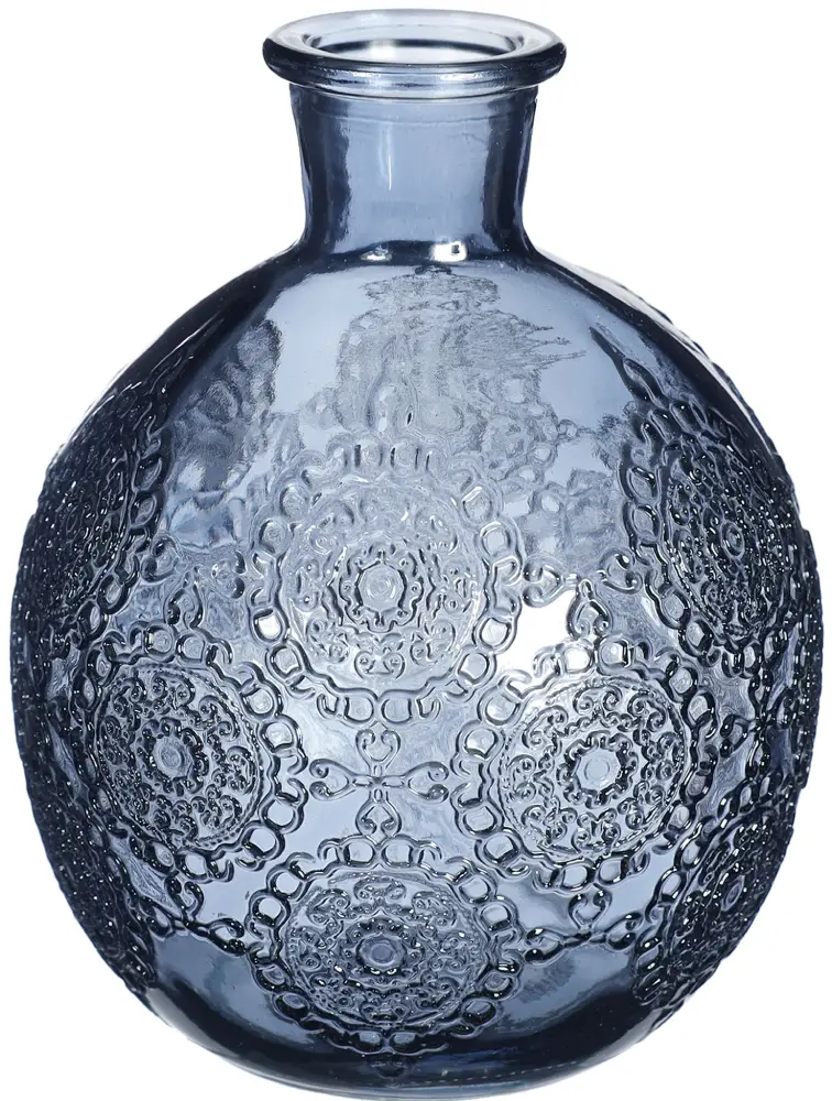 Vase Bologna klein | h.12 Ø9,5 cm dunkelblau | Vase Bologna klein | h.12 Ø9,5 cm dunkelblau |