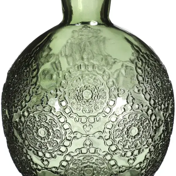 Vase Bologna klein | h.12 Ø9,5 cm dunkelgrün |