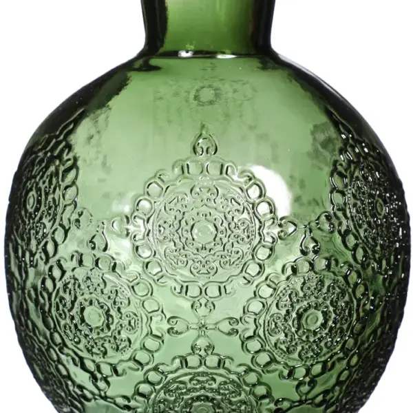 Vase Bologna groß | h.17 Ø13 cm dunkelgrün |