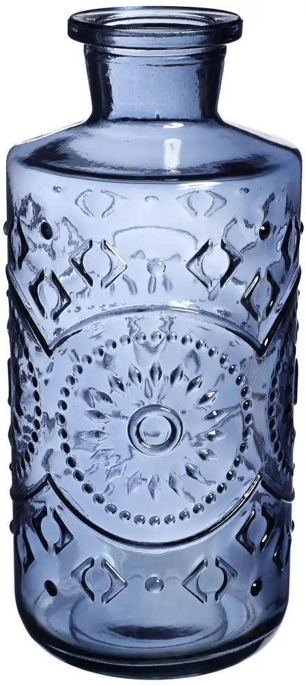 Vase Berlin dunkelblau | H21 cm D 9 cm | 6 Stück
