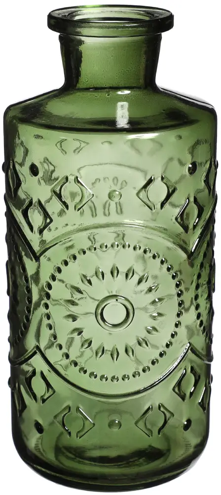 Vase Berlin dunkelgrün | H21 cm D 9 cm | 6 Stück
