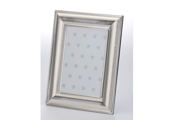 Bilderrahmen 10×15 | versilbert |