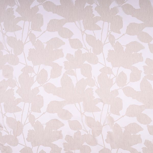 King Blume Vorhang 245×150 | Ausbrenner weiß 80%V 20%P |