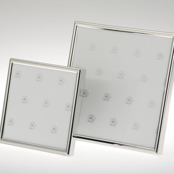 Bilderrahmen 12×12 | versilbert |