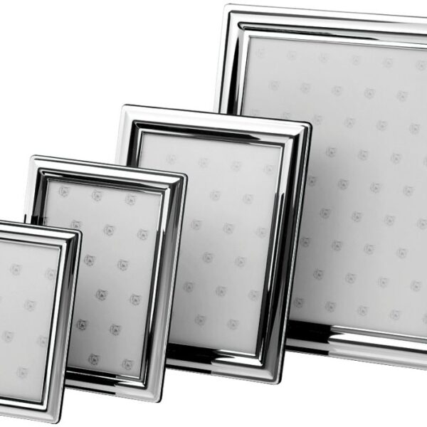 Bilderrahmen 20×25 | versilbert |