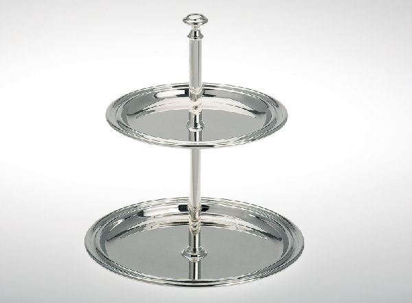 Etagere klein | 2er versilbert |