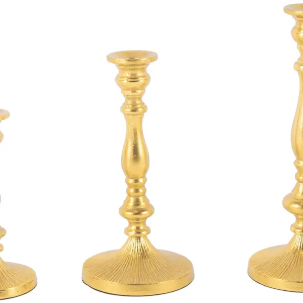 Kerzenleuchter Basel S | Aluguss gold |