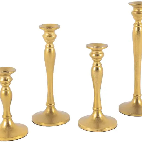 Kerzenleuchter Brüssel S | Aluguss gold |