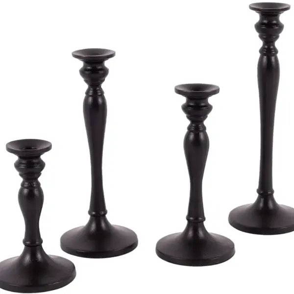 Kerzenleuchter Brüssel XS | Aluguss schwarz |