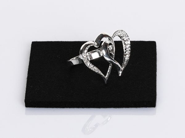 Serviettenring Herzen | silber |