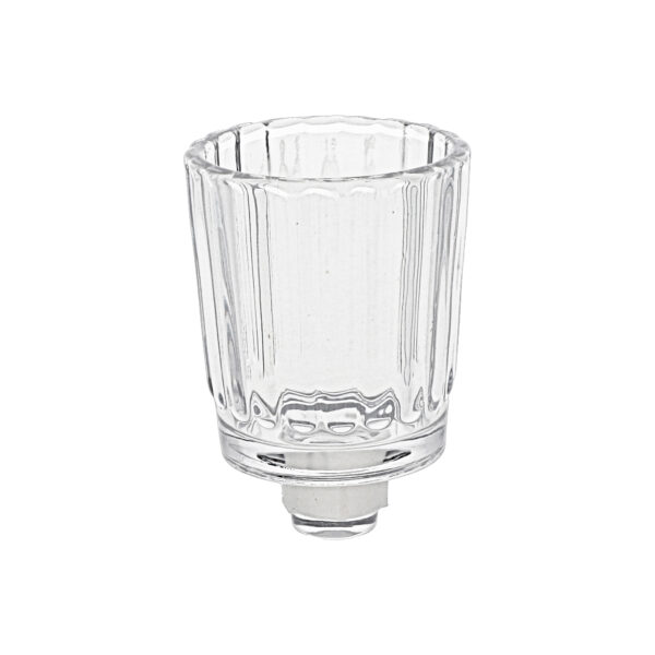 Glasaufsatz Streifen | clear |
