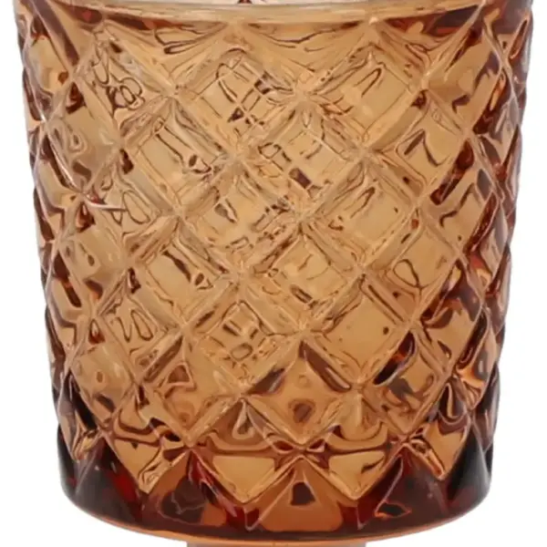 Glasaufsatz Raute | braun |