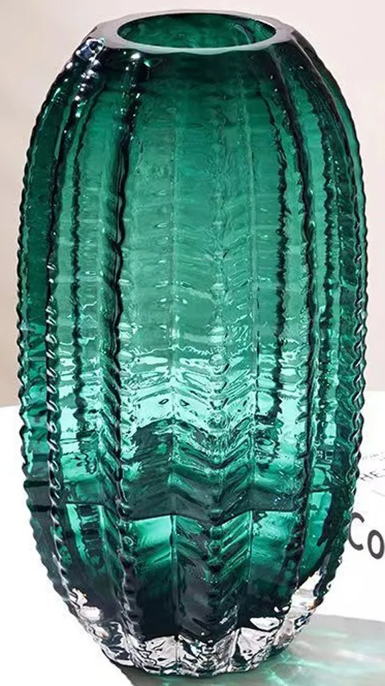 Vase green | Glas large 15×28 |