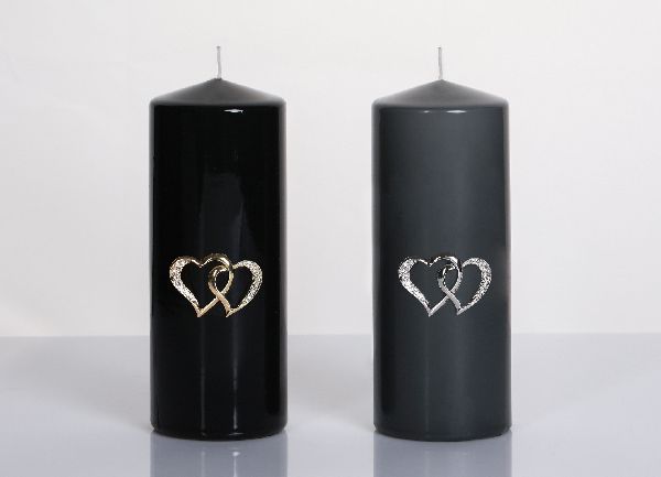 Kerzenpin Herz | gold |