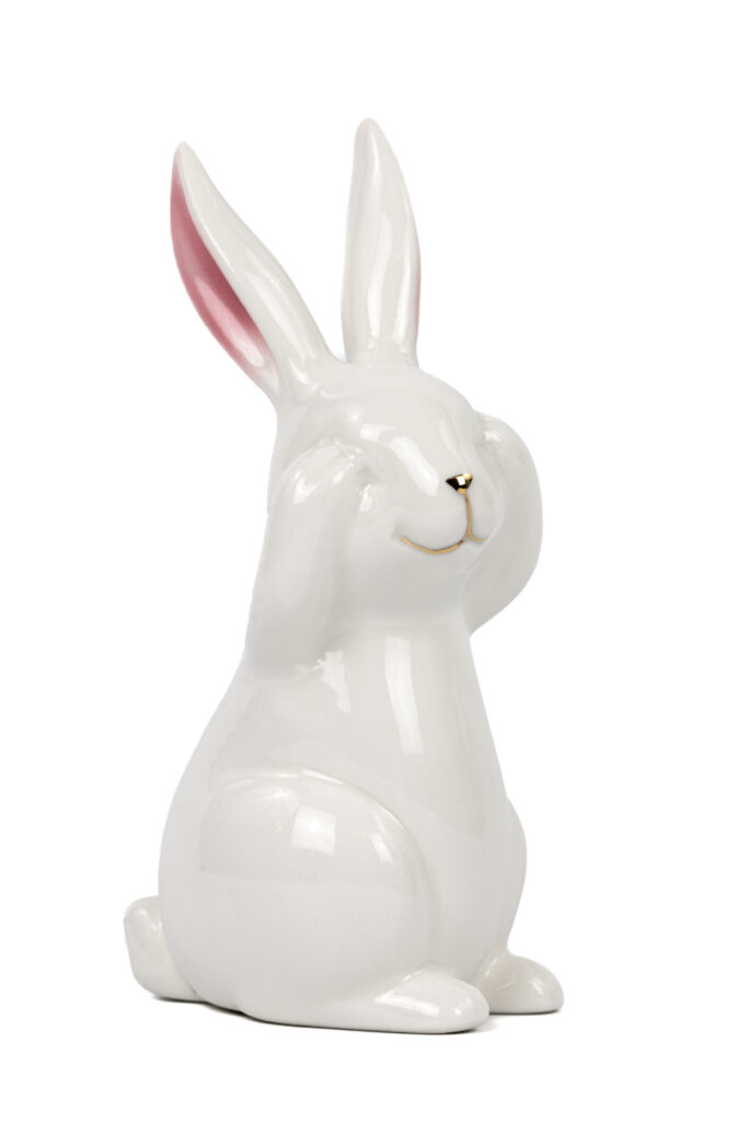 Hase weiß | Porzellan S |