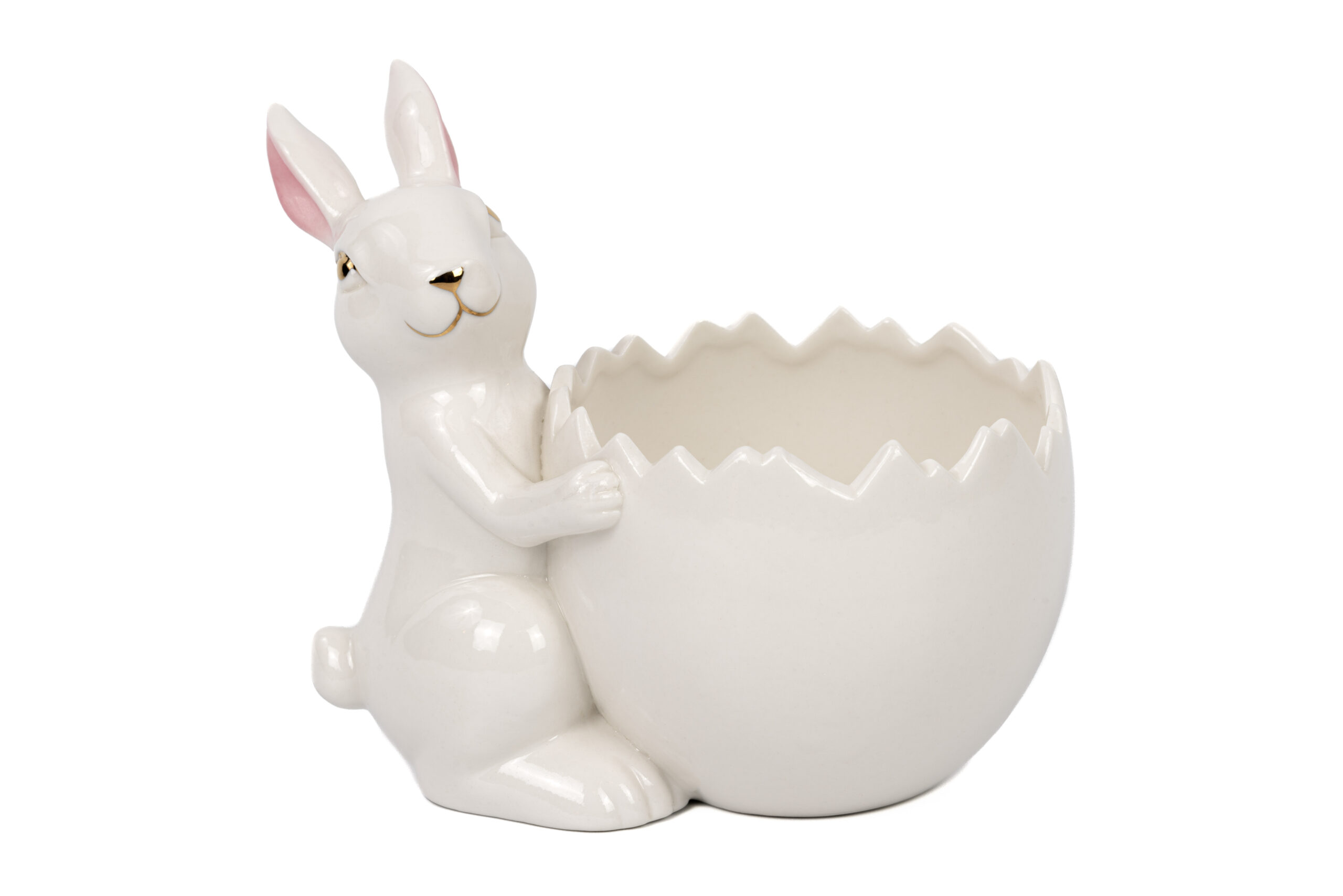Hase mit Eischale | Porzellan M |